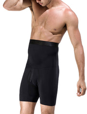 Remarkable Results Black High Waisted Boyshort Shaper Mens Unique Fashion