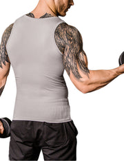 Ultimate Stretch Grey Tight Tank Shaper Stomach Slimming Firm Control