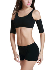 Ultimate Stretch Black Neoprene Arm Slimmer Improve Endurance