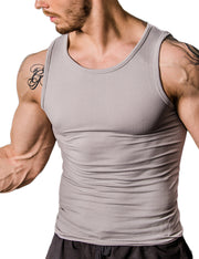 Ultimate Stretch Grey Tight Tank Shaper Stomach Slimming Firm Control