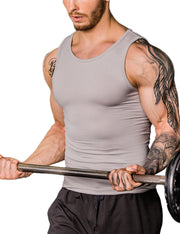 Ultimate Stretch Grey Tight Tank Shaper Stomach Slimming Firm Control