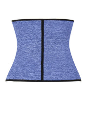 Flawlessly Double Closure Big Light Blue Neoprene Waist Cincher
