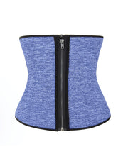 Flawlessly Double Closure Big Light Blue Neoprene Waist Cincher