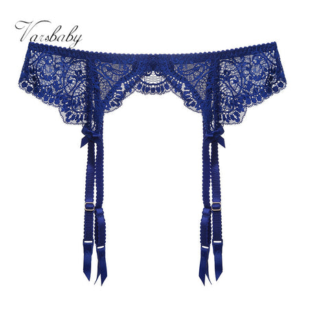 Varsbaby Sexy lace ultra-thin perspective transparent lace garters