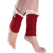 Laced Winter Leg Warmers