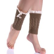 Laced Winter Leg Warmers