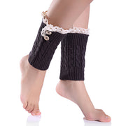 Laced Winter Leg Warmers