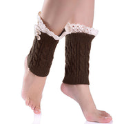 Laced Winter Leg Warmers