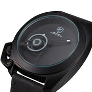 Luxury Leather Box Tawny Shark Sport Watch Brand Auto Date Display Left Button Leather Strap Men Military Wristwatch /SH446-451