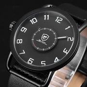 Luxury Gift Box Caribbean Rough Shark Sport Watch Turntable Rotate Second Hand Leather Men Wrist Watch Relojes Hombre /SH522-526