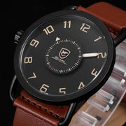 Luxury Gift Box Caribbean Rough Shark Sport Watch Turntable Rotate Second Hand Leather Men Wrist Watch Relojes Hombre /SH522-526