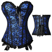 X Sexy Women steampunk clothing gothic Plus Size Corsets Lace Up boned Overbust Bustier Waist Cincher Body shaper corselet S-6XL - So Much On Sale!