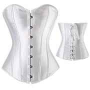 X Sexy Women steampunk clothing gothic Plus Size Corsets Lace Up boned Overbust Bustier Waist Cincher Body shaper corselet S-6XL - So Much On Sale!