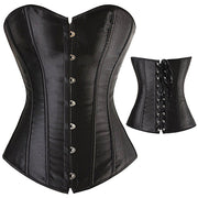 X Sexy Women steampunk clothing gothic Plus Size Corsets Lace Up boned Overbust Bustier Waist Cincher Body shaper corselet S-6XL - So Much On Sale!