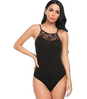Avidlove sexy backless lace bodysuit Perspective black skinny fringe jumpsuit romper women Summer party playsuits coveralls