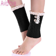Laced Winter Leg Warmers