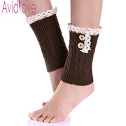 Laced Winter Leg Warmers