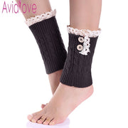 Laced Winter Leg Warmers