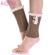 Laced Winter Leg Warmers