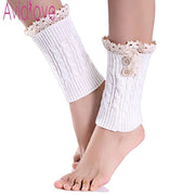 Laced Winter Leg Warmers