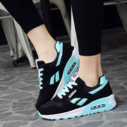 Women shoes 2018 fashion spring pu leather flats lace up ladies shoes woman sneakers tenis feminino casual shoes