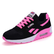 Women shoes 2018 fashion spring pu leather flats lace up ladies shoes woman sneakers tenis feminino casual shoes