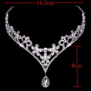 2018 New Fashion Baroque Luxury Crystal AB Bridal Crown Tiaras Light Gold Diadem Tiaras for Women Bride Wedding Hair Accessories