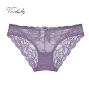 Varsbaby women's sexy floral lace briefs low-rise underwear S M L panties