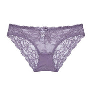 Varsbaby women's sexy floral lace briefs low-rise underwear S M L panties