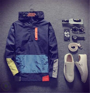 2017 Casual Men's Jackets Waterproof Spring Hooded Coats Men Outerwear Casual Brand Male Clothing Plus Size