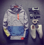 2017 Casual Men's Jackets Waterproof Spring Hooded Coats Men Outerwear Casual Brand Male Clothing Plus Size