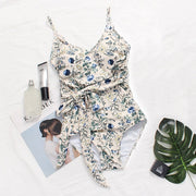 Push Up Swimsuit One Piece Womens Sexy Swimwear 2018 Hot Printing Swim Wear Beach Bandage Bathing Suit Monokini Bodysuit