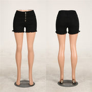 Eastdamo New New High Waist Ripped Jeans Shorts Women Summer Sexy Skinny Short Jeans White Black Women's Shorts mujer
