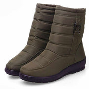 Plus size snow boots women winter boots plus fur keep warm non slip women boots 2018 waterproof casual women shoes