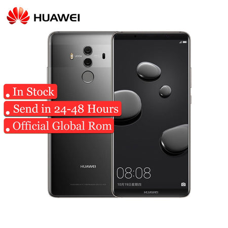 Original HuaWei Mate 10 Pro 4G LTE Kirin 970 Android 8.0 Mobile Phone 6.0" 2160*1080 Full Screen 20.0MP NFC Fingerprint