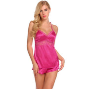Avidlove Women Shorts Pijama Patchwork Satin Cami Set Lace Two Piece Pajamas Set Sleepwear pyjama femme lenceria