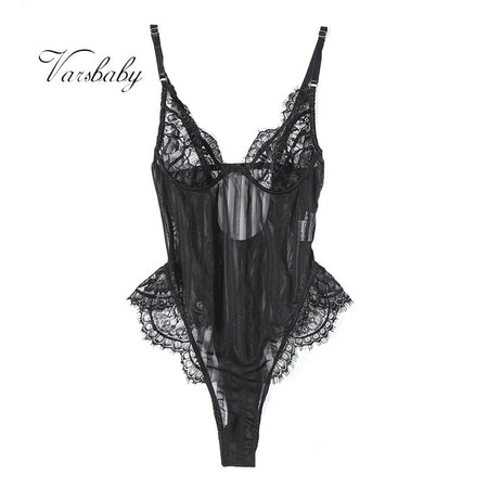 Varsbaby women's sexy unlined wire free underwear eyelash floral lace bra sets