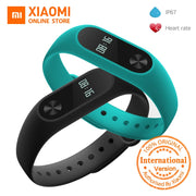 Global Version Xiaomi Mi Band 2 miband 2 Smart Mi Band OLED Display Touchpad Heart Rate Monitor Bluetooth 4.0 Fitness Tracker