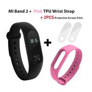 Global Version Xiaomi Mi Band 2 miband 2 Smart Mi Band OLED Display Touchpad Heart Rate Monitor Bluetooth 4.0 Fitness Tracker