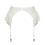 Varsbaby women's sexy fun ruffles underwear ladies yarn transparent garters