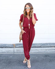 Fashion Hot Summer V neck Cross Lacing Solid Chiffon Casual
