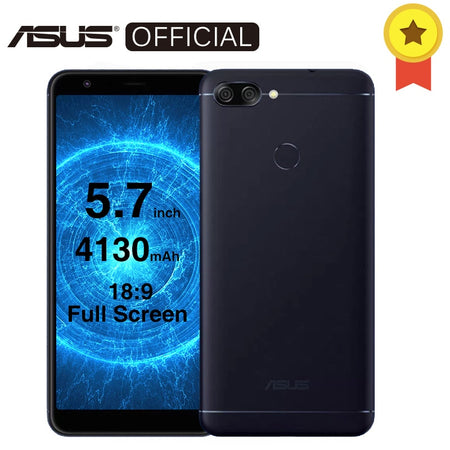 Asus Zenfone Max Plus (M1) Pegasus 4S ZB570TL 5.7"18:9 Full Display Octa Core 4GB 32GB Android 7.0 4130mAh Moblie Phone 3 Slots