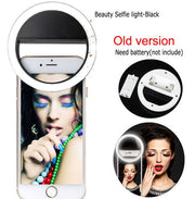ZYEKY 36 Led flash Clip-on Mobile phone Selfie ring light up case For iPhone X 8 7plus 6 for samsung xiaomi huawei Oneplus SONY