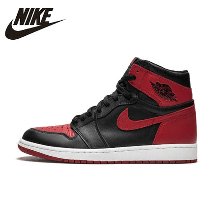 Nike Air Jordan 1 OG Banned AJ1 Original New Arrival Breathable Mens Basketball Shoes Comfortable Sneakers For Men Shoes