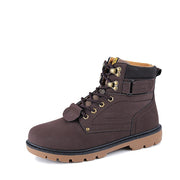 Men boots 2018 new fashion keep warm winter boots men PU leather wear resisting casual snow boots men working fashion men shoes