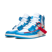 Original New Arrival Authentic NIKE Air Jordan 1 X Off-White Men's Basketball Shoes Sneakers AJ1 Good Quality AQ0818-148