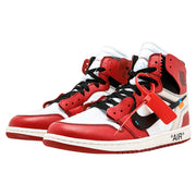 Original New Arrival Authentic NIKE Air Jordan 1 X Off-White Men's Basketball Shoes Sneakers AJ1 Good Quality AQ0818-148