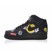 Authentic Nike Air Force Supreme NBA AF1 Men Skateboarding Shoes Sport Outdoor Original 2018 New Arrival  Sneakers Good Quality