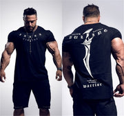 2018 New Sports clothing Gyms Tight t-shirt mens fitness t-shirt homme Running Gyms t shirt men fitness crossfit Summer tops