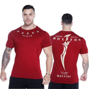 2018 New Sports clothing Gyms Tight t-shirt mens fitness t-shirt homme Running Gyms t shirt men fitness crossfit Summer tops